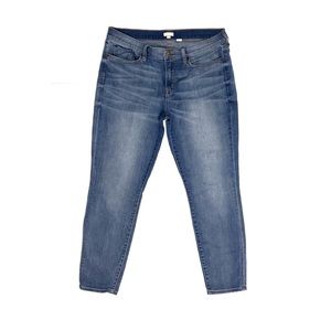 J.Crew Skinny, Stretch, Midrise Jeans Sz 31